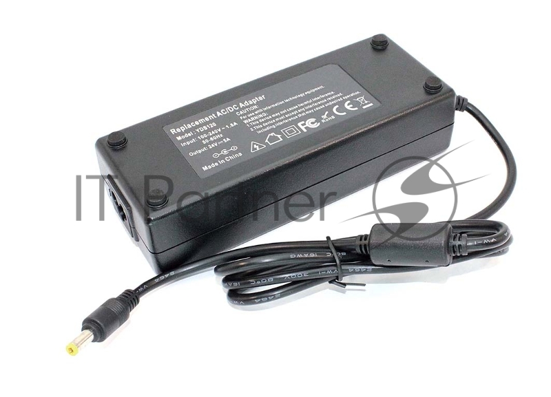 Блок питания для монитора и телевизора LCD 24V 5A 120W 5.5x2.5 OEM