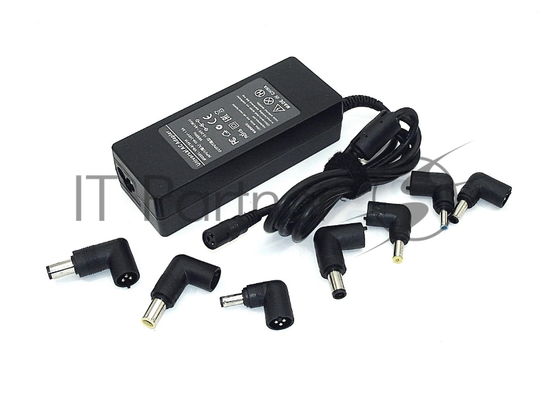 Универсальный блок питания (сетевой адаптер) VBparts VB-075410 для ноутбуков Trust Primo 15-20V 6A (Max) 90W с 7 насадками