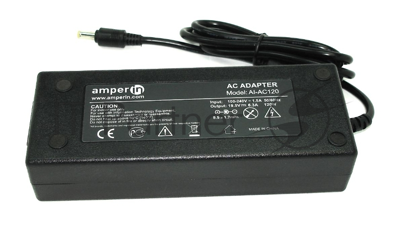 Блок питания (сетевой адаптер) Amperin AI-AC120 для ноутбуков Acer 19V 6.3A 5.5x1.7мм