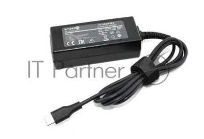 Блок питания (сетевой адаптер) Amperin AI-DL45C для ноутбуков Dell 5V/20V-2/2.25A 45W Type-C LA45NM1