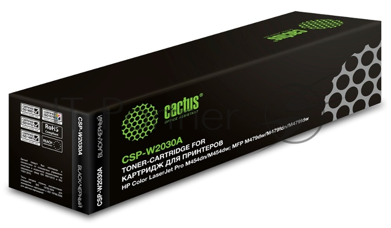 Картридж лазерный Cactus CSP-W2030A черный (2400 стр.) для HP LJ M454/MFP M479