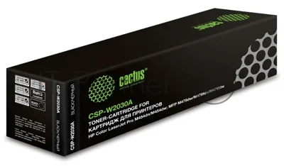 Картридж лазерный Cactus CSP-W2030A черный (2400 стр.) для HP LJ M454/MFP M479
