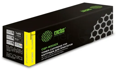 Картридж лазерный Cactus CSP-W2032X (415X) желтый (6000 стр.) для HP LJ M454/MFP M479