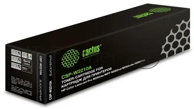 Картридж лазерный Cactus CSP-W2210A черный (1350 стр.) для HP M255/MFP M282/M283