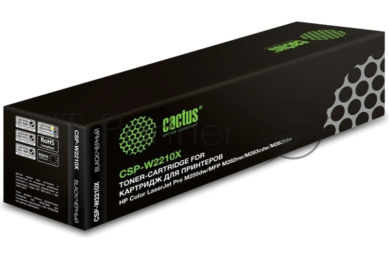 Картридж лазерный Cactus CSP-W2210X черный (3150 стр.) для HP M255/MFP M282/M283