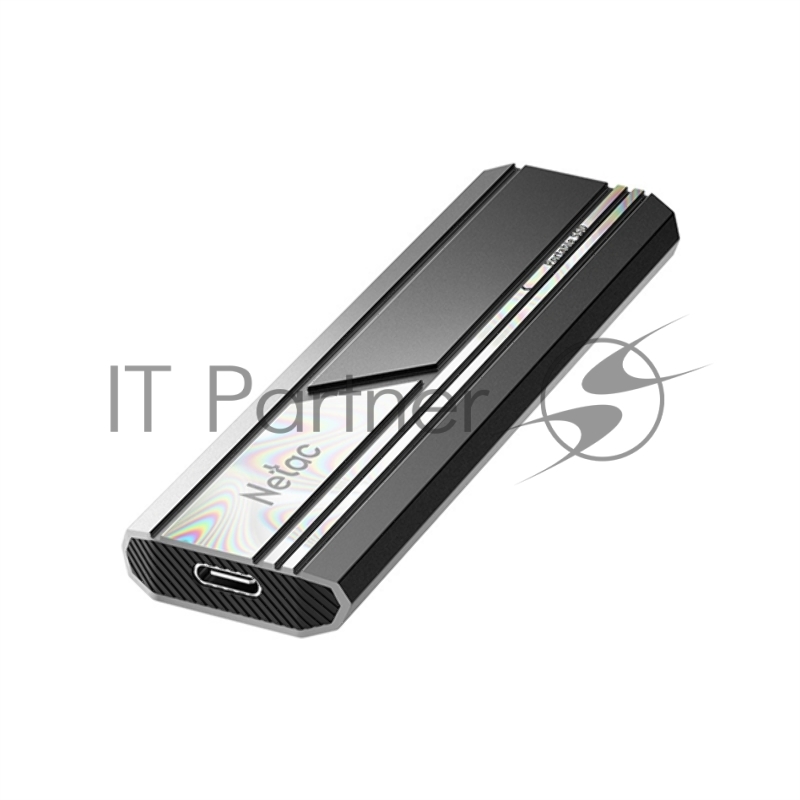 Внешний SSD Netac ZX10, 1TB, USB 3.2 Gen 2 Type-C, R/W 1050/1050, черный
