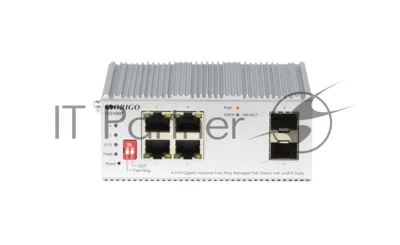 Коммутатор ORIGO OI3106P/60W/A1A, 4×1 Гбит/с PoE + 2×1 Гбит/с SFP, управляемый