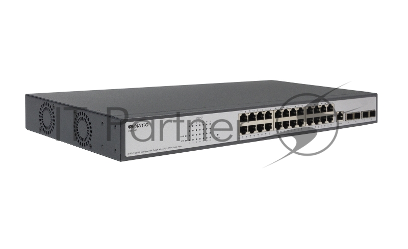 Коммутатор ORIGO OS3228P/250W/A1A, 24×1 Гбит/с PoE+ + 4×10 Гбит/с SFP+ Uplink, управляемый