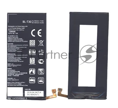 Аккумуляторная батарея BL-T30 для LG Fiesta 4500mAh/17.33Wh 3,85V