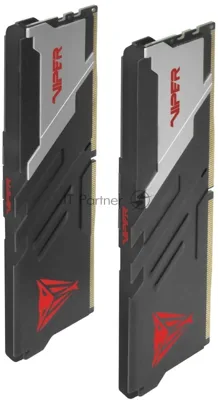 Оперативная память Patriot Viper Venom, DDR5, 32GB (2x16GB), 6400MHz, CL32, DIMM, с радиатором, черный