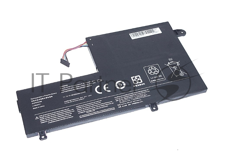 Аккумуляторная батарея для ноутбука Lenovo Flex 3 14 11.1V 45Wh OEM черный