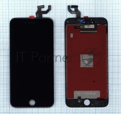 Дисплей для Apple iPhone 6S Plus в сборе с тачскрином AAA черный