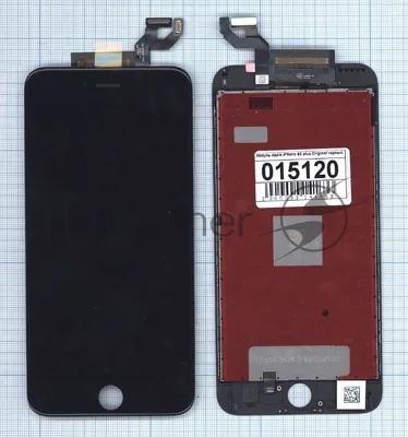 Дисплей для Apple iPhone 6S Plus черный 1920x1080 (Full HD)