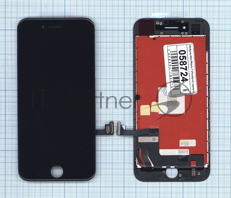 Дисплей для Apple iPhone 7 в сборе с тачскрином (Foxconn) черный