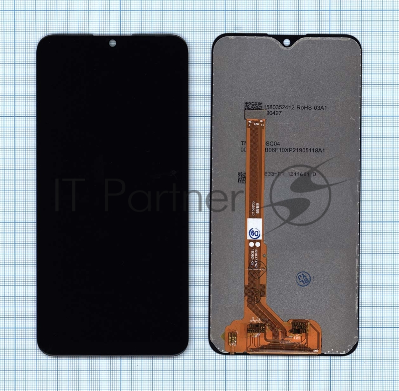 Дисплей для Vivo Y93 Lite черный