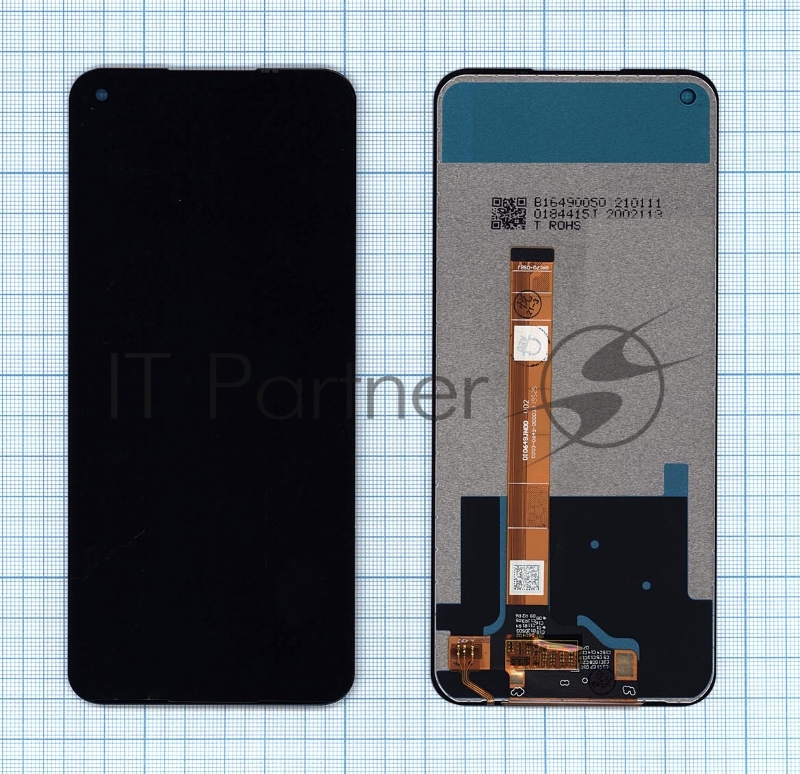 Дисплей для Realme 6 черный