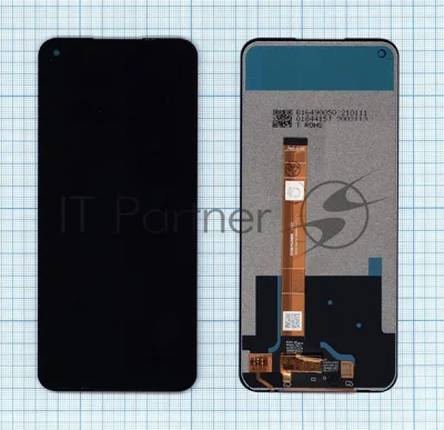 Дисплей для Realme 6 черный