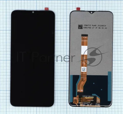 Дисплей для Realme C35 черный
