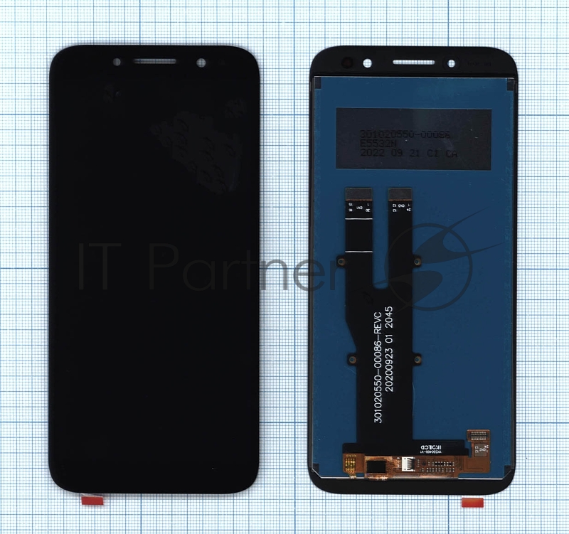 Дисплей для Nokia C1 Plus черный