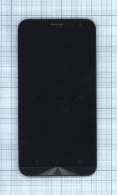 Дисплей для Asus ZenFone 2 Laser ZE550KL черный с рамкой