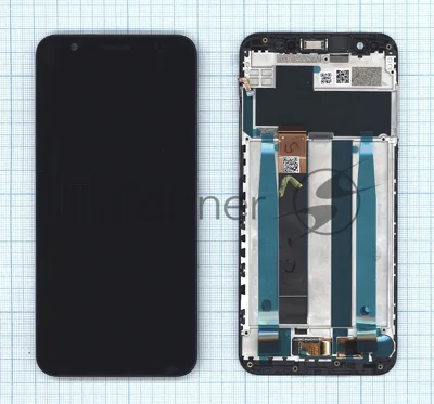 Дисплей для Asus Zenfone Lite L1 (ZA551KL) черный с рамкой