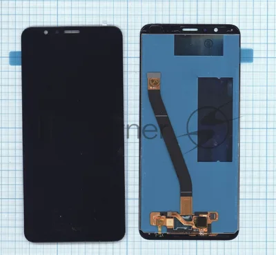 Дисплей для Huawei Honor 7X черный