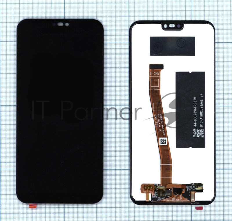 Дисплей для Huawei P20 Lite в сборе с тачскрином (orig lcd), черный