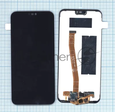 Дисплей для Huawei P20 Lite черный (COF)