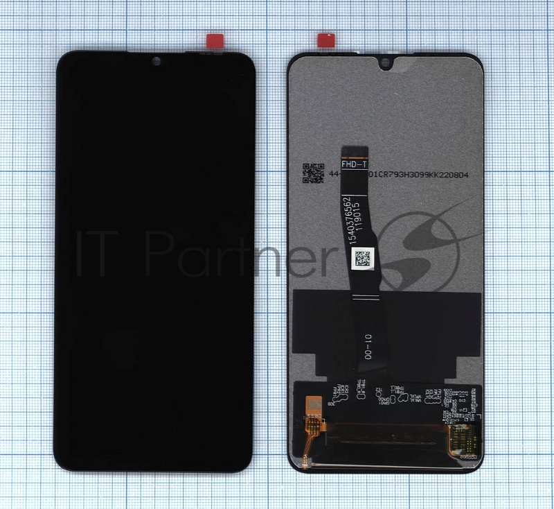 Дисплей для Huawei P30 lite, Nova 4e (COF orig) черный