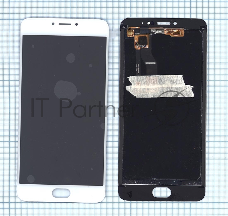 Дисплей для Meizu M3 Note M681H белый