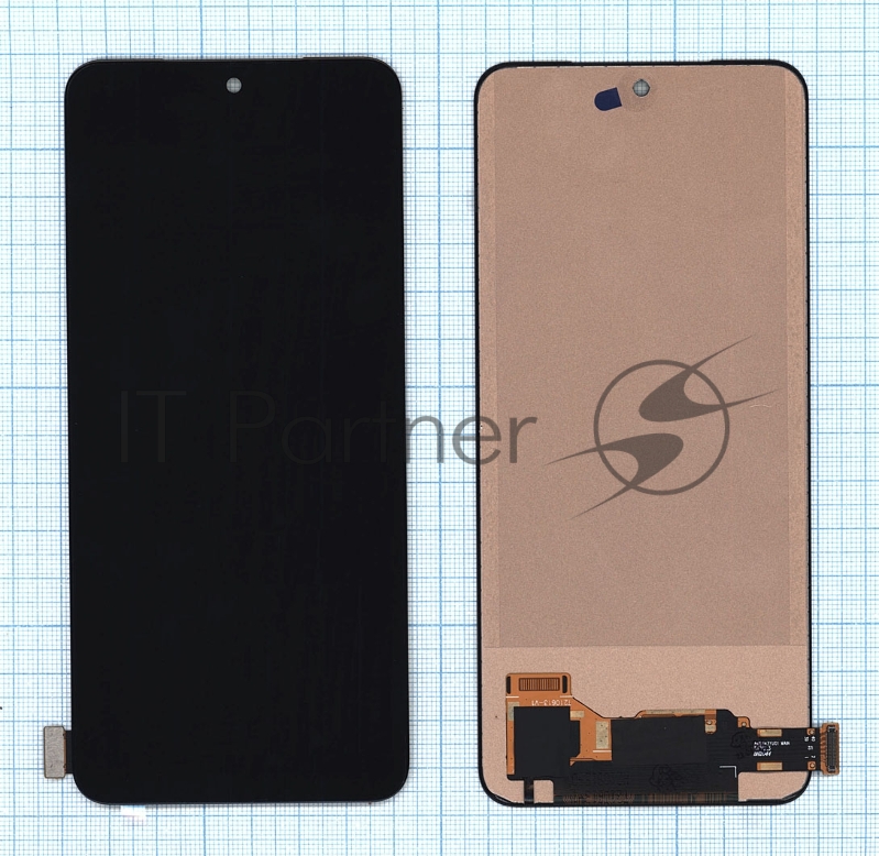 Дисплей для Xiaomi Redmi Note 10, Redmi Note 10S, Poco M5s (TFT) черный