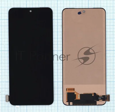 Дисплей для Xiaomi Redmi Note 10, Redmi Note 10S, Poco M5s (TFT) черный