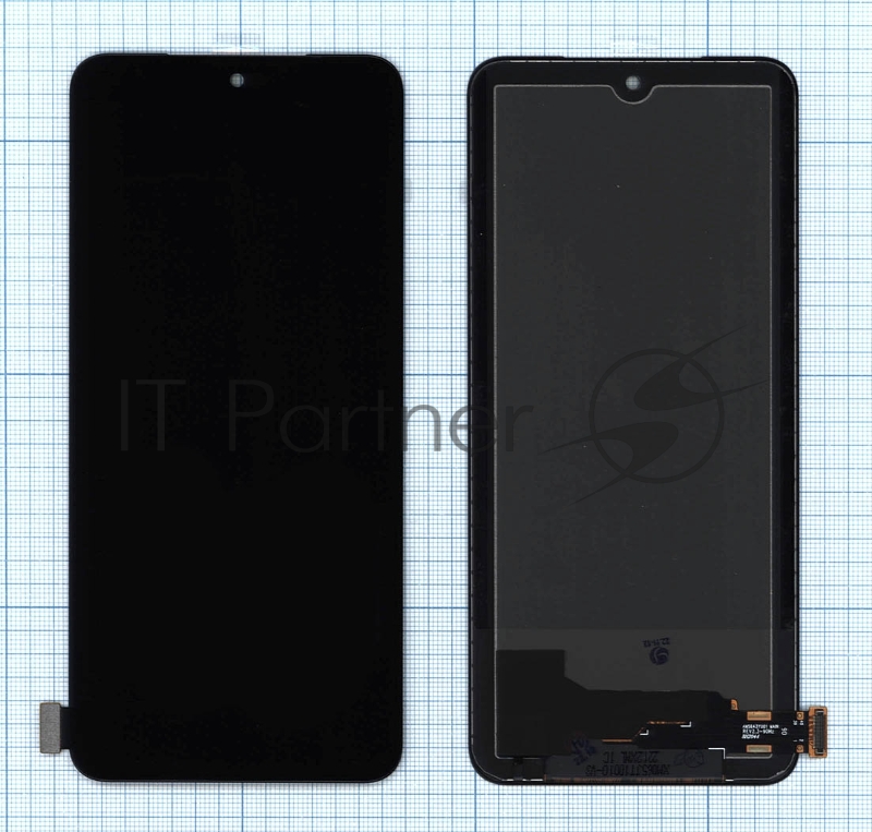 Дисплей для Xiaomi Redmi Note 11 в сборе с тачскрином черный