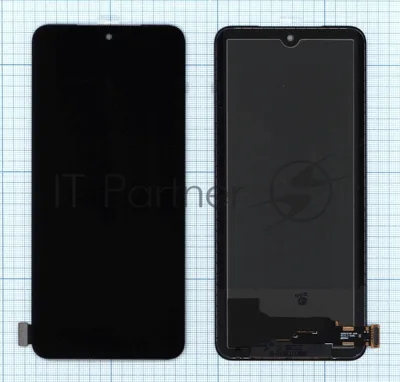 Дисплей для Xiaomi Redmi Note 11 в сборе с тачскрином черный