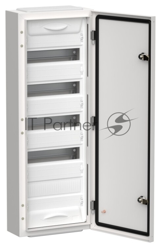 Корпус металлический ЩРн-60 (1х60) 835х310х140 IP54 бел. (одна дверь) TITAN 5 IEK TI5-50-N-060-54