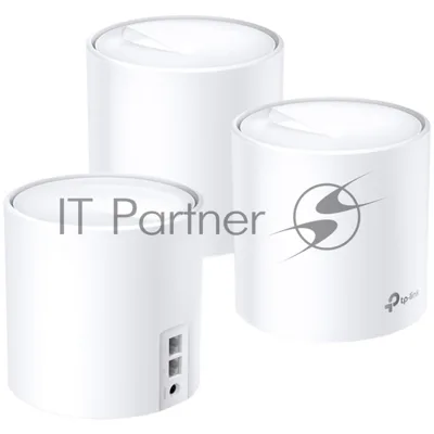 Домашняя Mesh Wi-Fi система TP-Link Deco X60(3-pack) AX5400