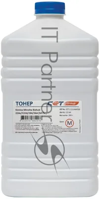 Тонер CET NF7M TN-711M/514M пурпурный бутылка 500гр. для принтера Konica Minolta Bizhub C654/C754/C654e/C754e