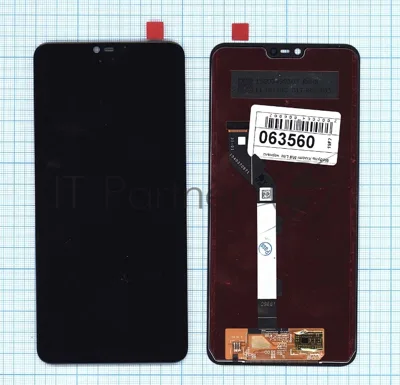 Дисплей для Xiaomi Mi 8 Lite в сборе с тачскрином черный