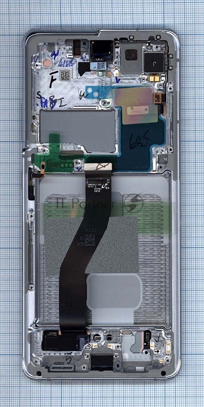 Дисплей для Samsung Galaxy S21 Ultra 5G SM-G998B/DS серебро