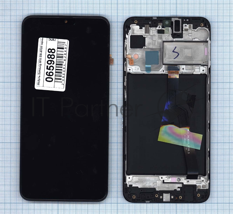 Дисплей для Samsung Galaxy M10 SM-M105G черный