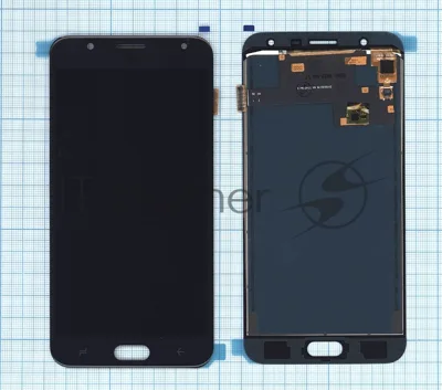 Дисплей для Samsung Galaxy J7 DUO (2018) в сборе с тачскрином SM-J720 (TFT) черный