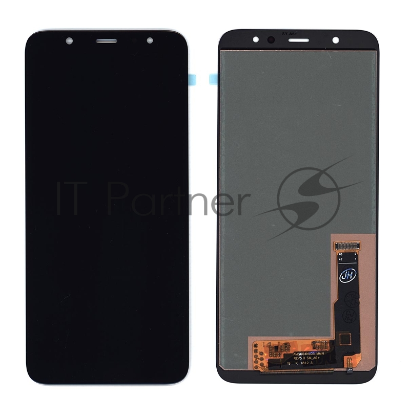 Дисплей для Samsung Galaxy A6 Plus SM-A605F (2018) в сборе с тачскрином (TFT) черный
