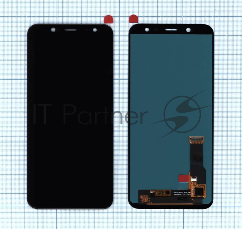 Дисплей для Samsung Galaxy A6 (2018) SM-A600F в сборе с тачскрином (OLED) черный
