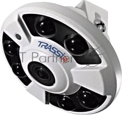 Камера видеонаблюдения IP Trassir TR-D9151IR2 1.4-1.4мм корп.:белый