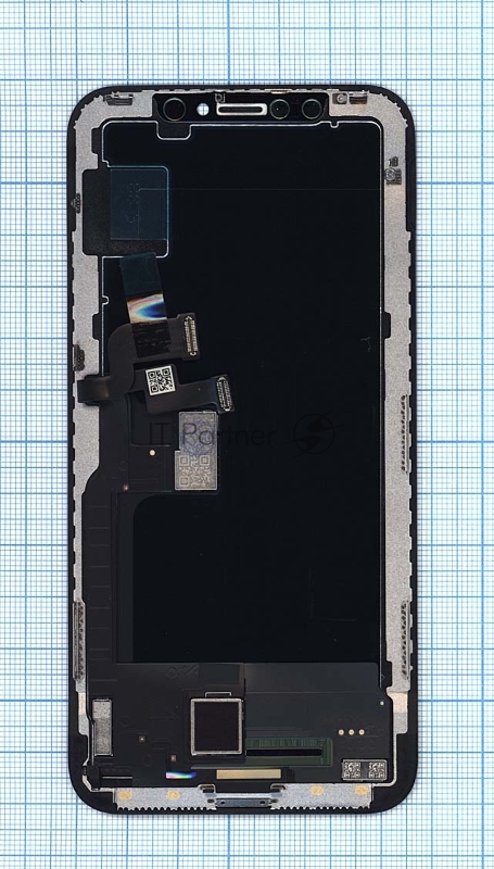 Дисплей для iPhone X в сборе с тачскрином (OLED ALG) черный