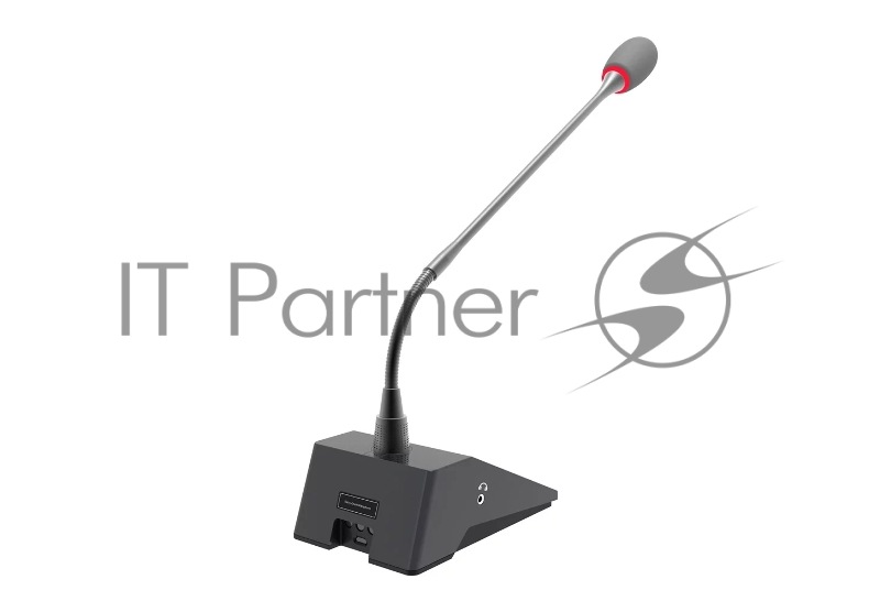 Микрофон Infobit iSpeaker MD30 Настольный микрофон на гусиной шее, Dante/AES67