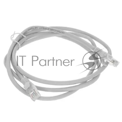 Патч-корд LSZH медный UTP Cablexpert PP30-1.5M cat.5e, 1.5м, литой, многожильный, серый