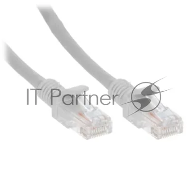 Патч-корд LSZH медный UTP Cablexpert PP30-1M cat.5e, 1м, литой, многожильный, серый