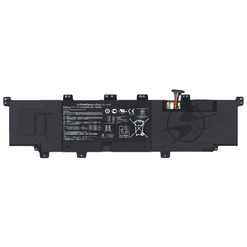 Аккумуляторная батарея для ноутбука Asus VivoBook S300CA 11,1V 4000mAh 44wh