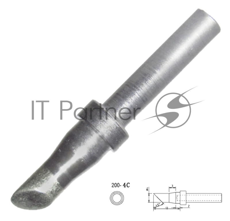 Жало для паяльника Quick QK200-T-4C
